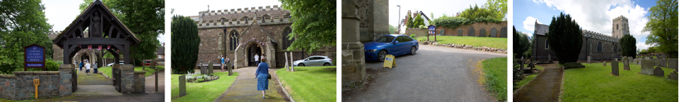 Gallery of outside of church building